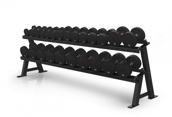 Picture of Varsity Series 2-tier Hex Dumbbell Rack VY-D697