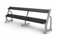 Magnum Series 2-tier Flat-tray Dumbbell Rack MG-A696