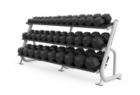 Magnum Series 3-tier Flat-tray Dumbbell Rack MG-A688 